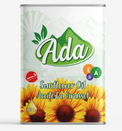 Ada Sunflower Oil – 18 Liters